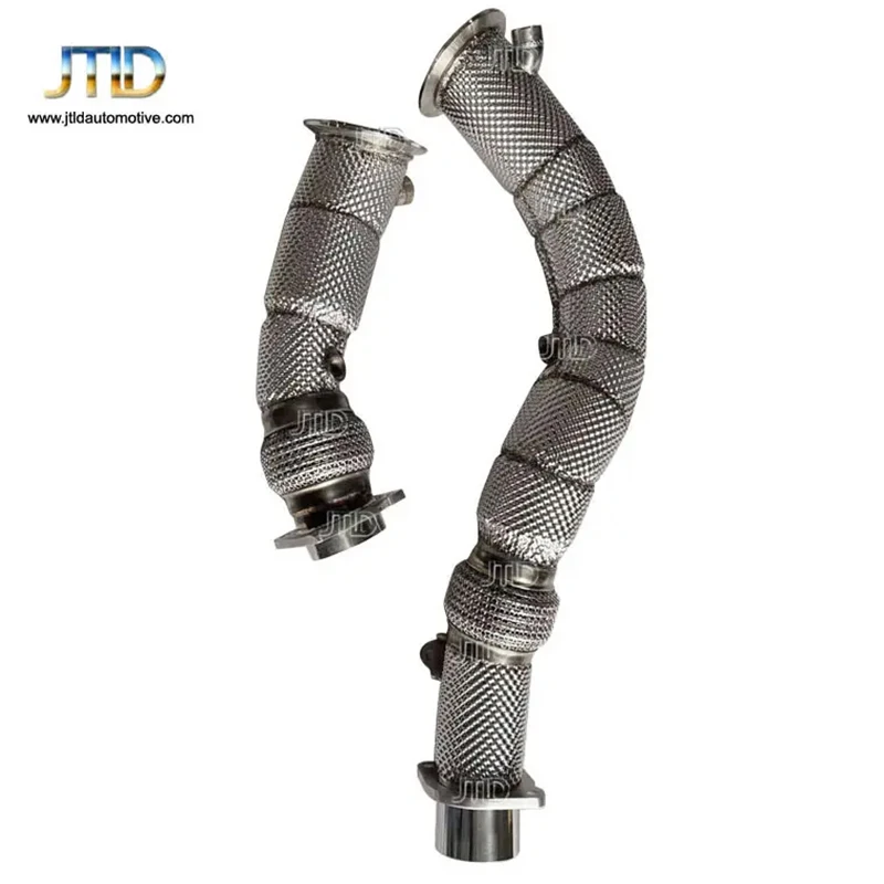 JTLD Stainless Steel Straight Pipe Turbo Exhaust Downpipe Pipe For for BMW F80 M3 F82 M4 S55 With Heat Shield
JTLD Stainless Steel Straight Pipe Turbo Exhaust Downpipe Pipe For for BMW F80 M3 F82 M4 S55 With Heat Shield