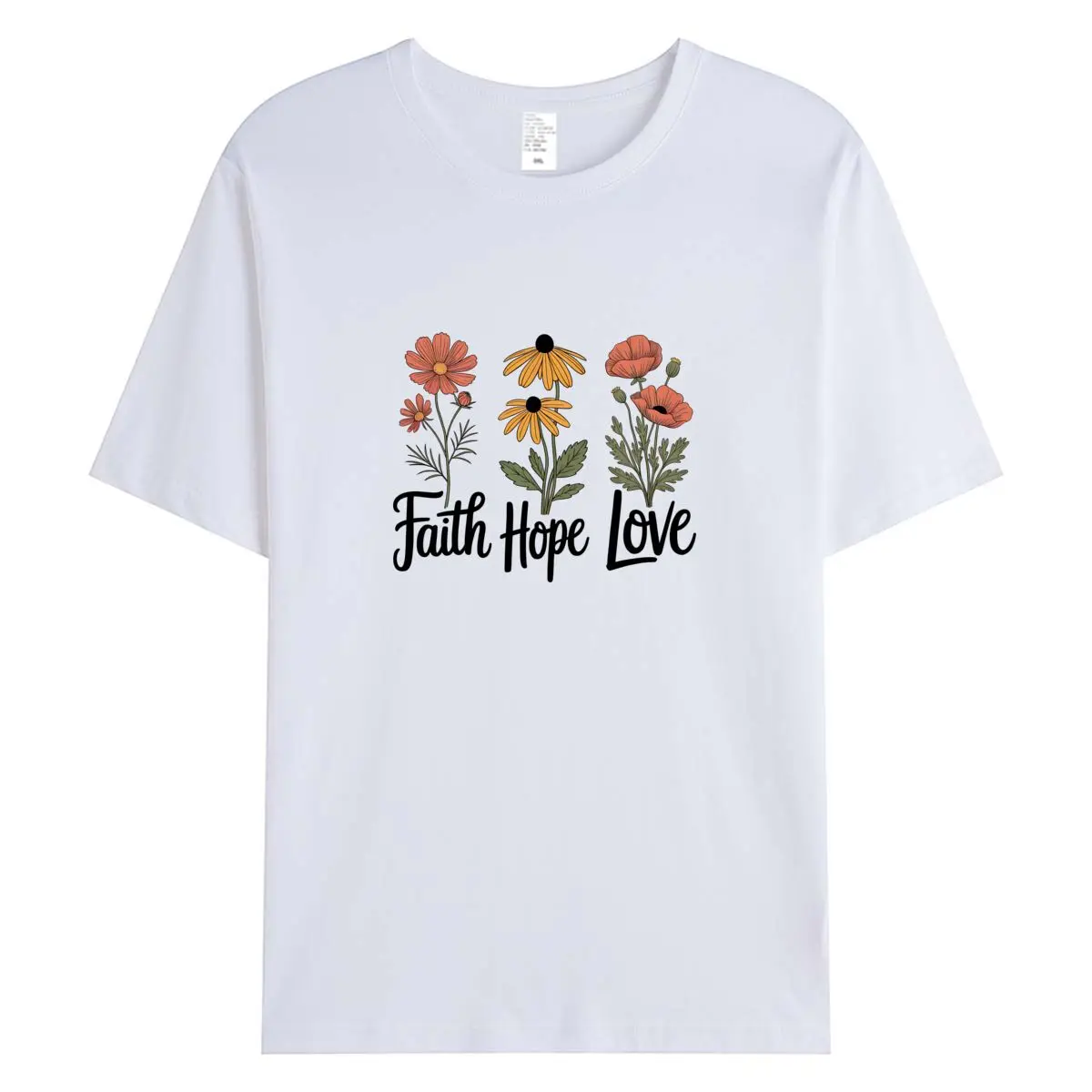 Women T Shirt New Wild Flowers Print Woman T-shirt Short Sleeve Tees Women's Tops Female Cotton Tshirt Summer Clothing
Women T Shirt New Wild Flowers Print Woman T-shirt Short Sleeve Tees Women's Tops Female Cotton Tshirt Summer Clothing