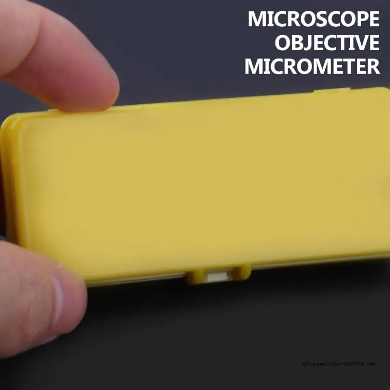 28GF 0.01mm Stage Micrometers Glass slide Reticle Measuring Calibration Ruler DIV=0.01mm
28GF 0.01mm Stage Micrometers Glass slide Reticle Measuring Calibration Ruler DIV=0.01mm