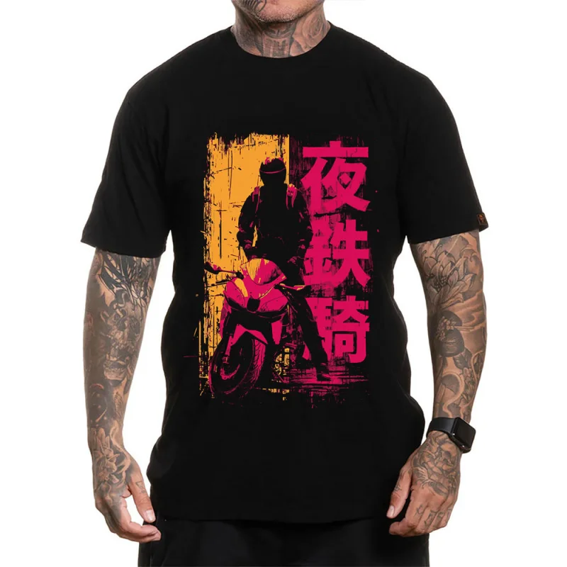 Night Motorcycle Rider Akira Anime Gift T Shirt Cyberpunk Manga Neo-Tokyo explosion Graphic clothes cyber mecha All size tops
Night Motorcycle Rider Akira Anime Gift T Shirt Cyberpunk Manga Neo-Tokyo explosion Graphic clothes cyber mecha All size tops