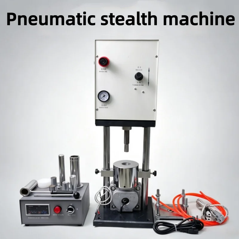 Dual Column Pneumatic Lab Hot Press Molding Machine Digital Temperature Control Plastic Rubber Sample Forming Press
