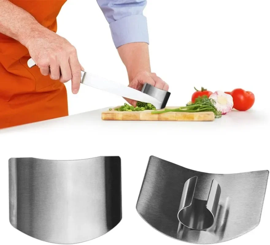 Kitchen Gadgets Stainless Steel Finger Guard Vegetable Cutter Anti-cut Hand Guard Tool Knife Cut Finger Protector Accessories
Kitchen Gadgets Stainless Steel Finger Guard Vegetable Cutter Anti-cut Hand Guard Tool Knife Cut Finger Protector Accessories