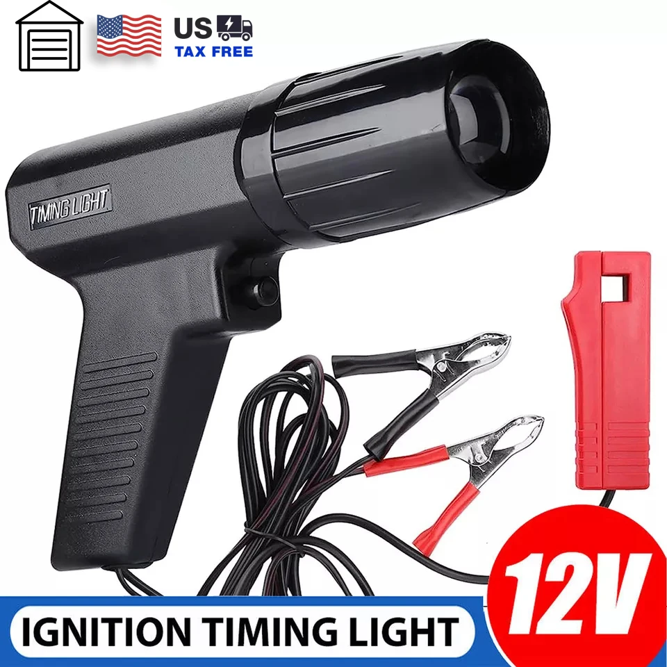 12V Inductive Ignition Timing Light Car Motorcycle Petrol Engine Ignition Timing Strobe Lamp Automotive Marine Repair Tool
12V Inductive Ignition Timing Light Car Motorcycle Petrol Engine Ignition Timing Strobe Lamp Automotive Marine Repair Tool