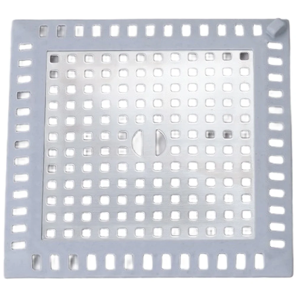 Square Drain Cover in Stainless Steel for Bathroom Sink Floor Drain Use Hair Catcher Feature for Daily Maintenance
Square Drain Cover in Stainless Steel for Bathroom Sink Floor Drain Use Hair Catcher Feature for Daily Maintenance