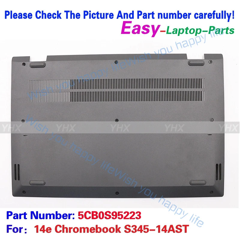 L... New For Lenovo 14e Chromebook S345-14AST Bottom Case Lower Base Cover 5CB0S95223
L... New For Lenovo 14e Chromebook S345-14AST Bottom Case Lower Base Cover 5CB0S95223