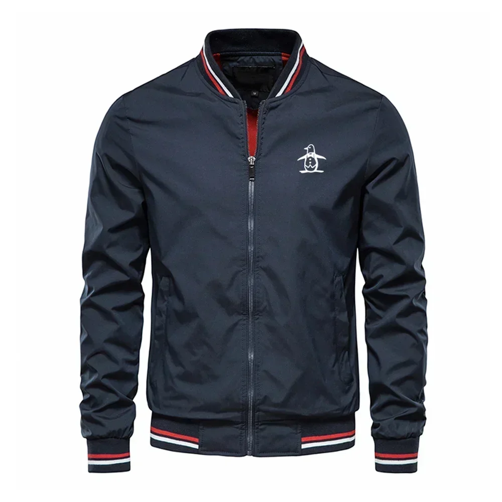 Authentic golf wear Men's stand up collar jacket zipper sportswear Spring fashion men's outdoor casual zipper jacket golf wear
Authentic golf wear Men's stand up collar jacket zipper sportswear Spring fashion men's outdoor casual zipper jacket golf wear