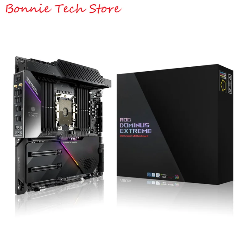 ROG DOMINUS EXTREME, материнская плата EEB, LGA 3647, Xeon W / масштабируемые процессоры
ROG DOMINUS EXTREME, материнская плата EEB, LGA 3647, Xeon W / масштабируемые процессоры