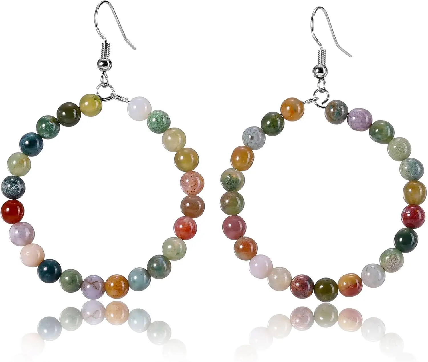 Amethyst Rose Quartz Healing Crystals Bead Earrings Real Natural Stones Gemstone Hoop Dangle Earrings Reiki Quartz Jewelry
Amethyst Rose Quartz Healing Crystals Bead Earrings Real Natural Stones Gemstone Hoop Dangle Earrings Reiki Quartz Jewelry