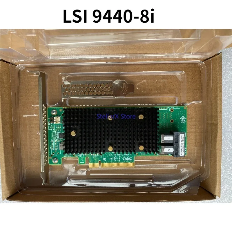 lsi MegaRAID 9440-8I RAID 0/1/10/5 SAS/SATA/NVMe PCIe 3.1 x8 12Gbps RAID Card LSI SAS3408 + 2 * SFF-8643 SATA CALBE
lsi MegaRAID 9440-8I RAID 0/1/10/5 SAS/SATA/NVMe PCIe 3.1 x8 12Gbps RAID Card LSI SAS3408 + 2 * SFF-8643 SATA CALBE