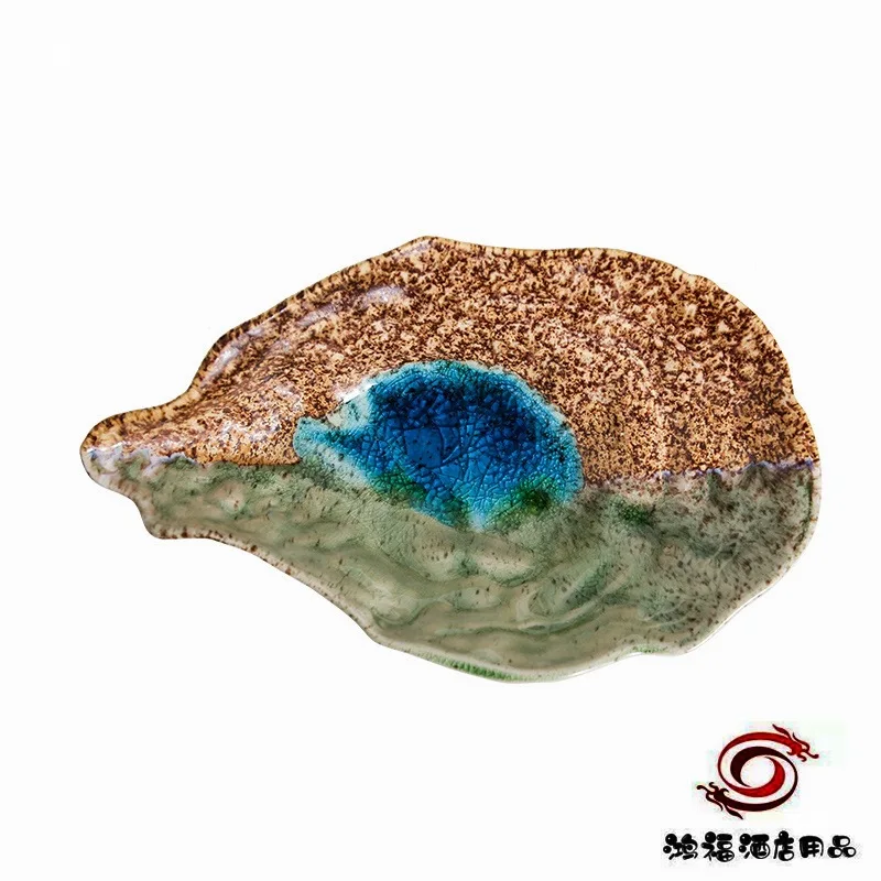 CX Creative Tableware Ceramic Oyster Plate Special-shaped Plate Irregular, Cooking Gourmet Plate
CX Creative Tableware Ceramic Oyster Plate Special-shaped Plate Irregular, Cooking Gourmet Plate