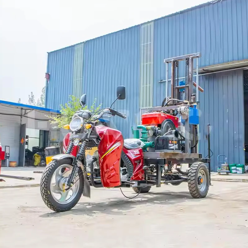 120 Meter Hydraulic Portable Diesel Engine Track-type Water Well Drilling Rig Machine Mounted Water Well Drilling Rig 
120 Meter Hydraulic Portable Diesel Engine Track-type Water Well Drilling Rig Machine Mounted Water Well Drilling Rig