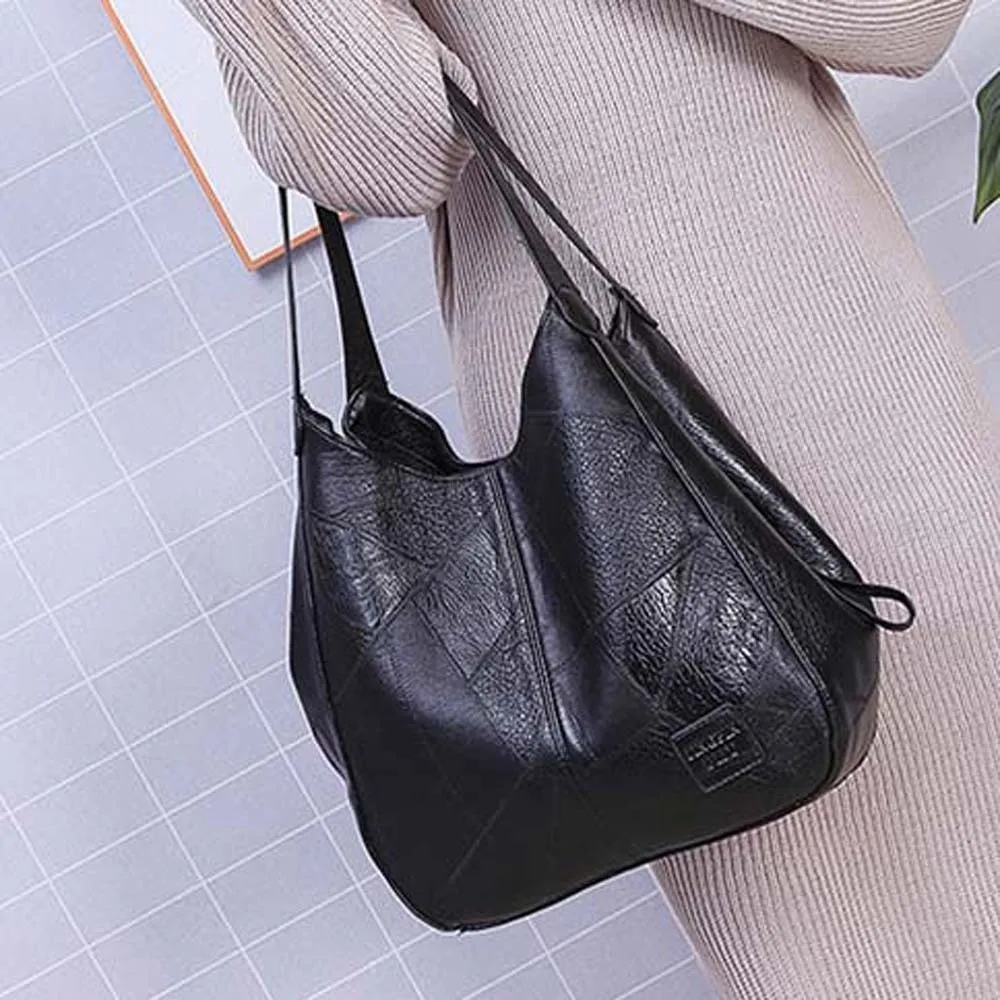 Large Capacity Vintage Leather Tote Spacious Triple Compartments Premium Vegan Leather Soft Hobo Bag Durable Reinforced Handles
Large Capacity Vintage Leather Tote Spacious Triple Compartments Premium Vegan Leather Soft Hobo Bag Durable Reinforced Handles