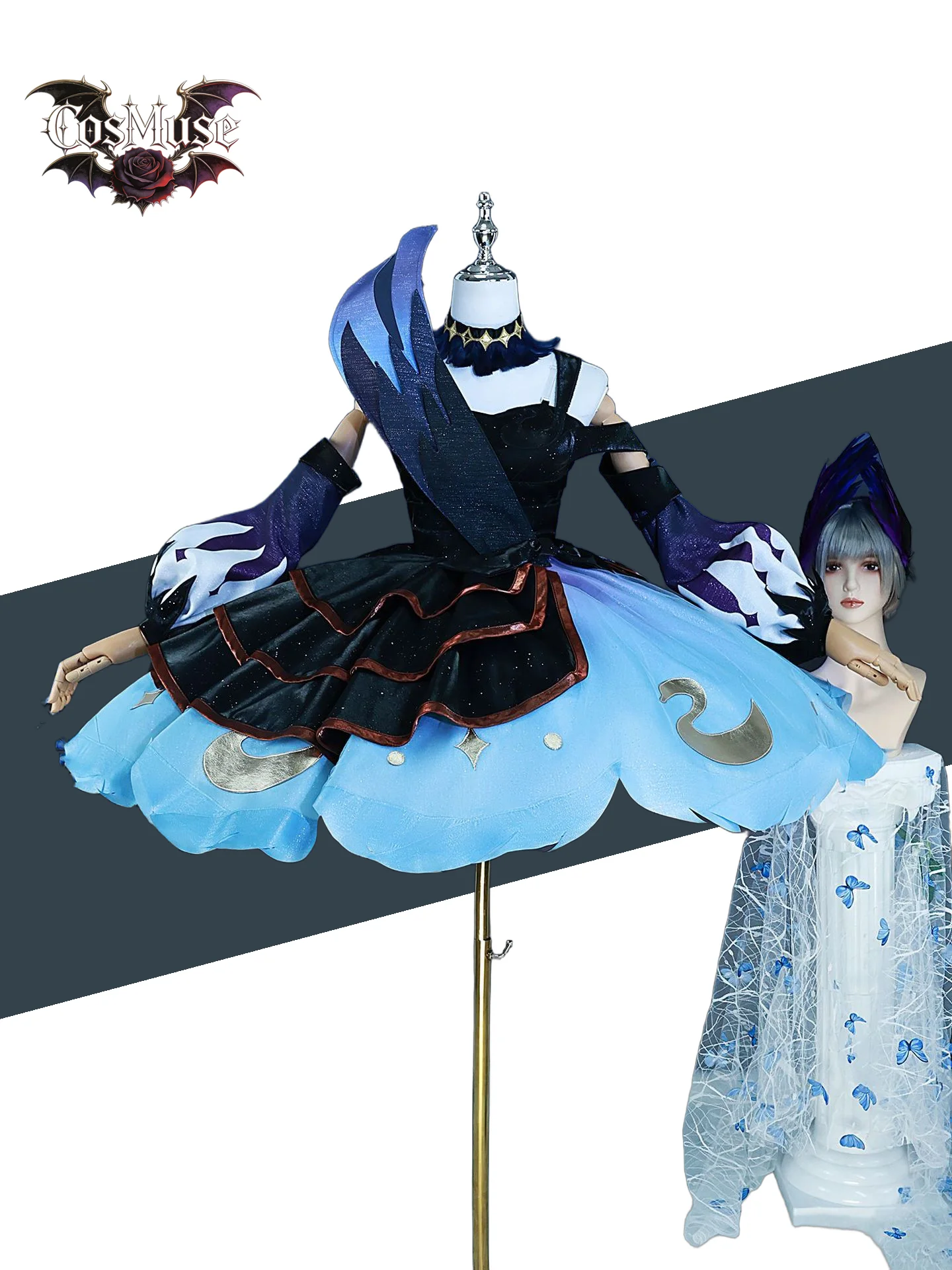 Xiao Qiao Swan Dream Cosplay Costume Game Women White Black Dress Uniform Halloween Carnival Party Comic Con
Xiao Qiao Swan Dream Cosplay Costume Game Women White Black Dress Uniform Halloween Carnival Party Comic Con