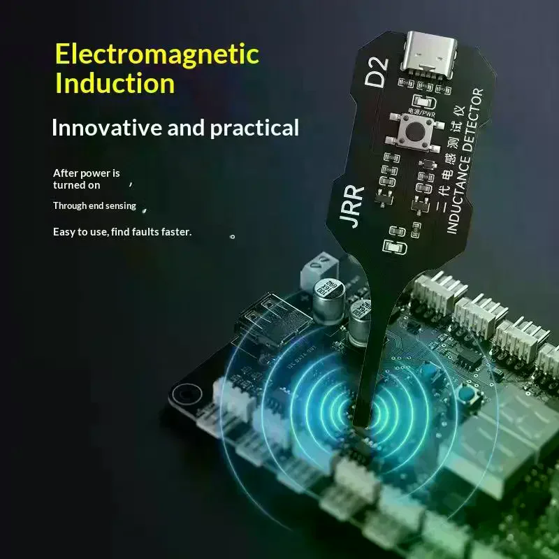 Inductor Detector Tool Motherboard Coil Tester For Phone Motherboard Repair Electromagnetic Induction Quick Fault Check 1PC
Inductor Detector Tool Motherboard Coil Tester For Phone Motherboard Repair Electromagnetic Induction Quick Fault Check 1PC