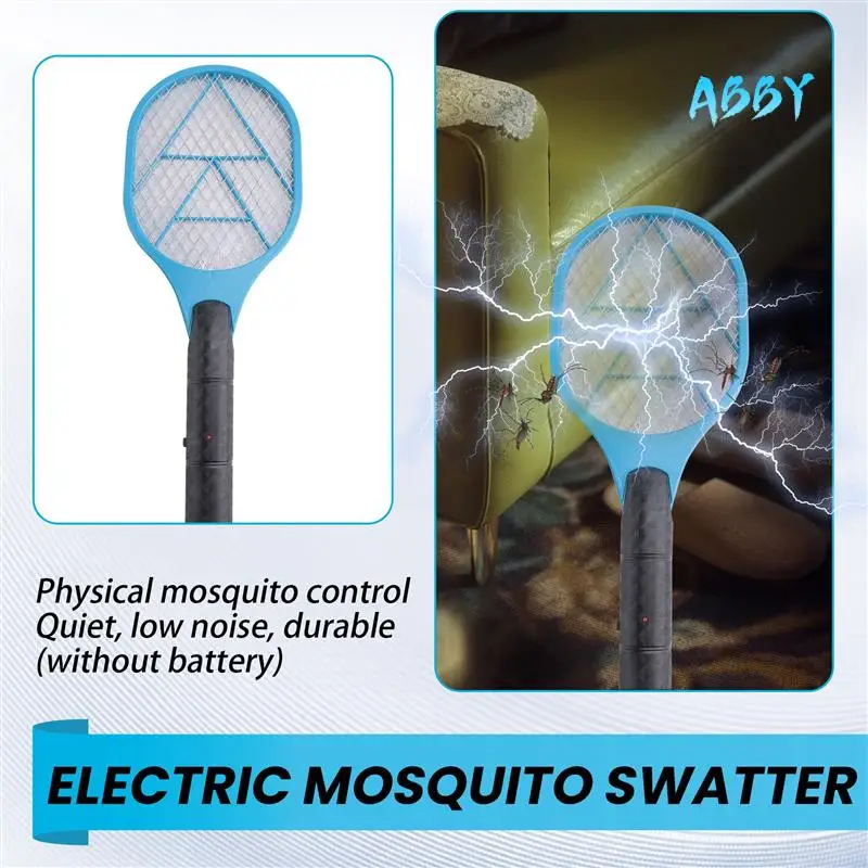 ABBY-Batteries Electric Mosquito Swatter Anti Mosquito Fly Repellent Pest Rejecting Racket Bug Insect Repeller Trap Swatter Kill
ABBY-Batteries Electric Mosquito Swatter Anti Mosquito Fly Repellent Pest Rejecting Racket Bug Insect Repeller Trap Swatter Kill