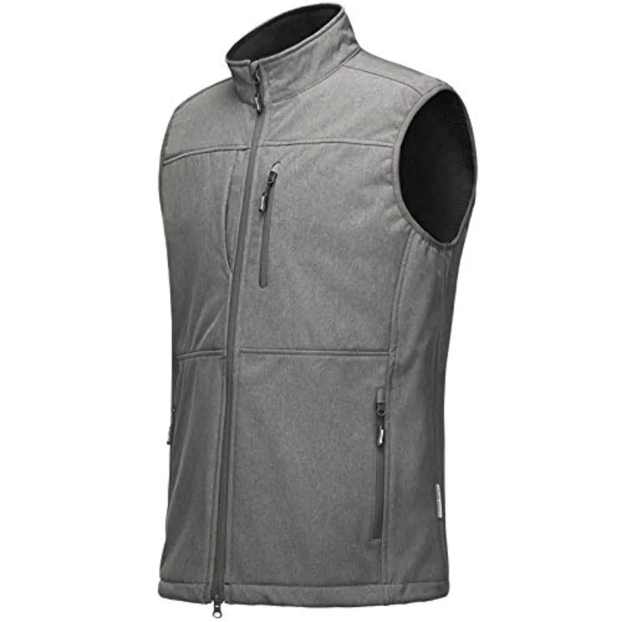 Outdoor Ventures Men's Running Vest Outerwear Lightweight Windproof Fleece-Lined Softshell Sleeveless Jacket for Golf
Outdoor Ventures Men's Running Vest Outerwear Lightweight Windproof Fleece-Lined Softshell Sleeveless Jacket for Golf