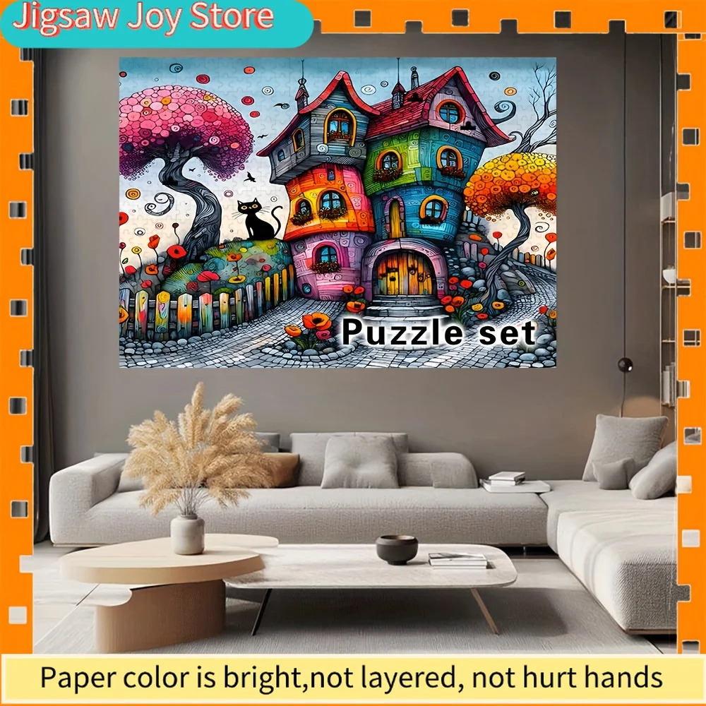 500pcs or 1000pcs Adult Jigsaw Puzzle - Large Challenging Suitable for Adults & Families, Portable Box with Complex Images (Ca
500pcs or 1000pcs Adult Jigsaw Puzzle - Large Challenging Suitable for Adults & Families, Portable Box with Complex Images (Ca