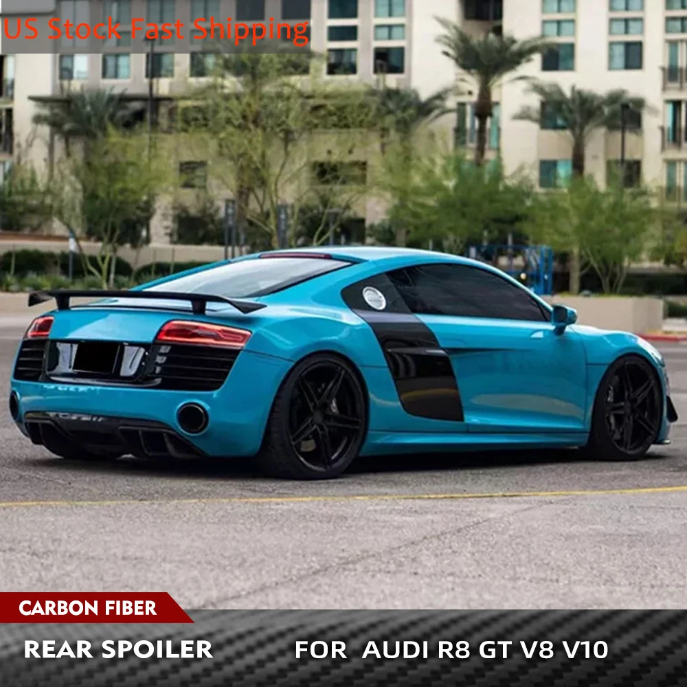 Спойлер на задний багажник автомобиля из углеродного волокна для Audi R8 GT V8 V10 Coupe 2008-2015 Gen 1, гоночное крыло, задняя крышка багажника, спойлер Highkick
Спойлер на задний багажник автомобиля из углеродного волокна для Audi R8 GT V8 V10 Coupe 2008-2015 Gen 1, гоночное крыло, задняя крышка багажника, спойлер Highkick