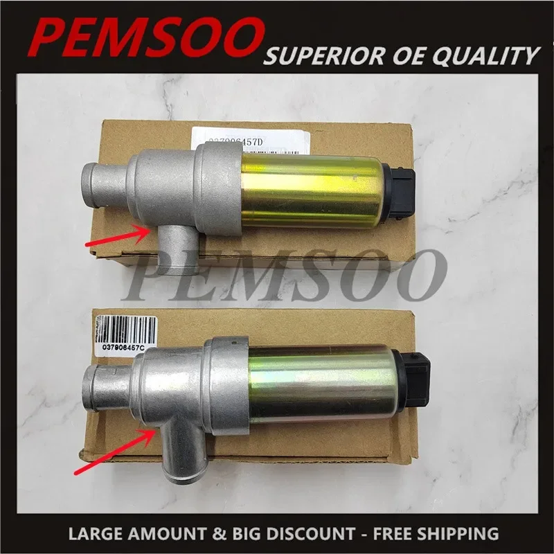 1PCS Fuel Injection Idle Air Control Valve IACV For VW Corrado Golf Jetta Passat Audi 80 Seat Ibiza 037906457D 037906457C
1PCS Fuel Injection Idle Air Control Valve IACV For VW Corrado Golf Jetta Passat Audi 80 Seat Ibiza 037906457D 037906457C