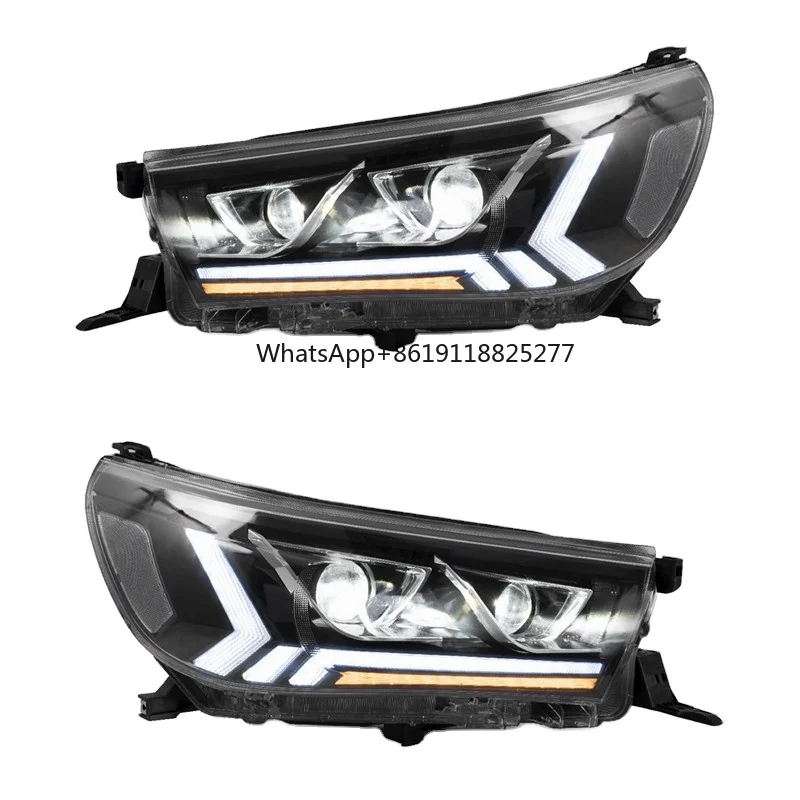 Car LED Head Lamp Fit For Toyota Hilux Revo Vigo Rocco 2015-UP LED Car Headlight Assembly
Car LED Head Lamp Fit For Toyota Hilux Revo Vigo Rocco 2015-UP LED Car Headlight Assembly