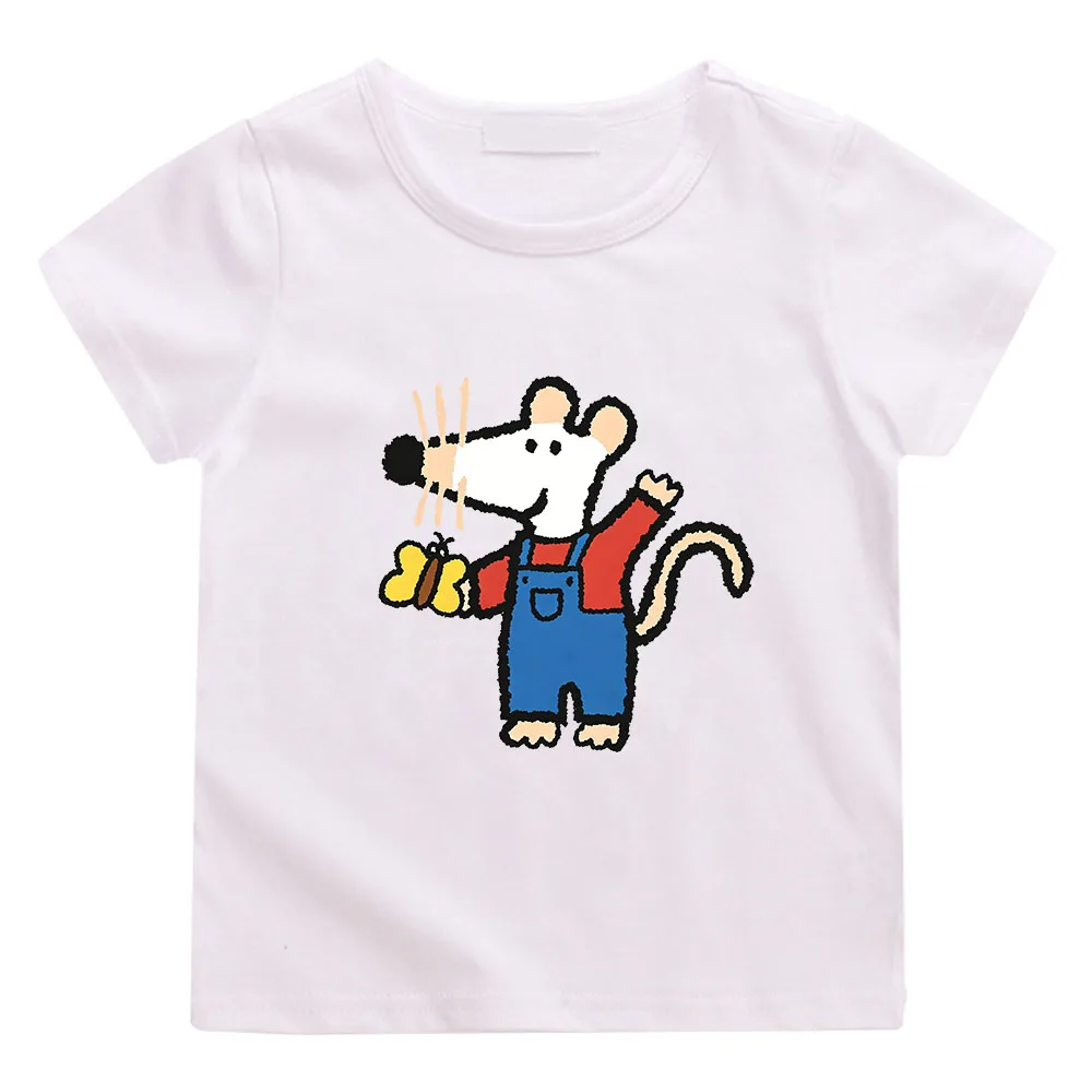 Maisy Mouse Kids 100%Cotton Cartoon Print T-shirt 2-12 Years Boys and Girls Kawaii Soft Short Sleeve Casual Tops Summer Toddler
Maisy Mouse Kids 100%Cotton Cartoon Print T-shirt 2-12 Years Boys and Girls Kawaii Soft Short Sleeve Casual Tops Summer Toddler