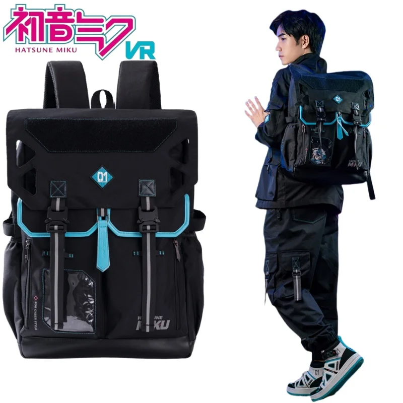 Рюкзак Hatsune Miku для путешествий, мультяшный рюкзак Hatsune Miku, большой вместительный многофункциональный праздничный рюкзак, повседневная мода
Рюкзак Hatsune Miku для путешествий, мультяшный рюкзак Hatsune Miku, большой вместительный многофункциональный праздничный рюкзак, повседневная мода