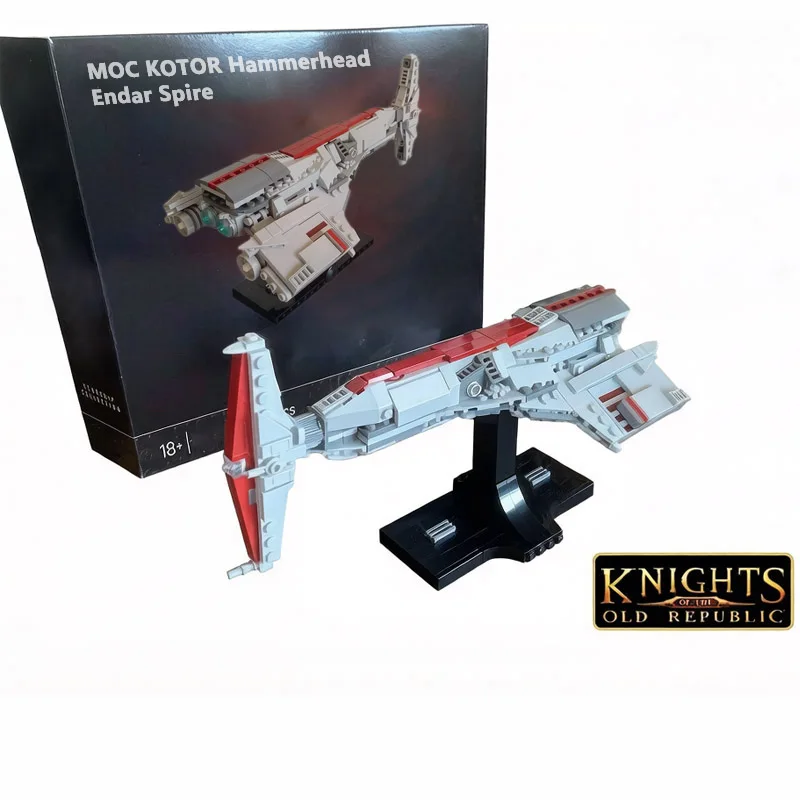 НОВИНКА: Конструктор MOC KOTOR (396 деталей) — Корветы Hammerhead и Endar Spire, модель класса Acclamator, игрушка-подарок для самостоятельной сборки
НОВИНКА: Конструктор MOC KOTOR (396 деталей) — Корветы Hammerhead и Endar Spire, модель класса Acclamator, игрушка-подарок для самостоятельной сборки