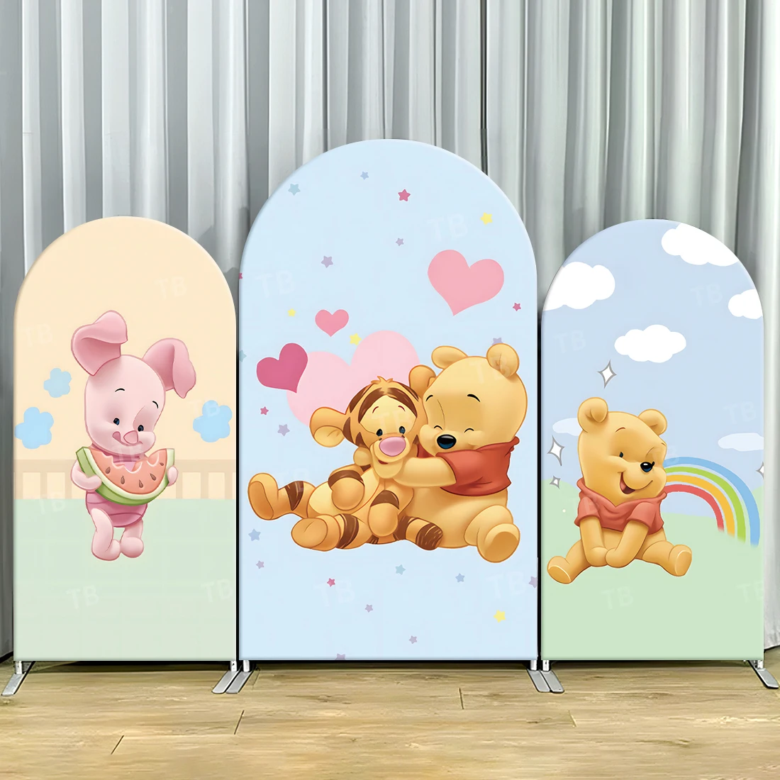 TB Disney Winnie The Pooh Arch Backdrop Cover Tigger & Piglet Kids Birthday Baby Shower Decor Photography Background Wall Props
TB Disney Winnie The Pooh Arch Backdrop Cover Tigger & Piglet Kids Birthday Baby Shower Decor Photography Background Wall Props