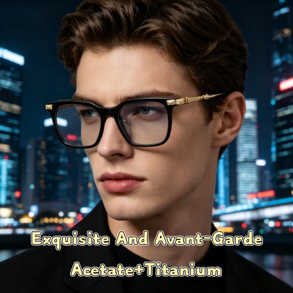 2025 New Men's Retro Designer Luxury Brand Eyeglasses Fashion Women's Myopia Reading Computer Optics Prescription Glasses Frame
2025 New Men's Retro Designer Luxury Brand Eyeglasses Fashion Women's Myopia Reading Computer Optics Prescription Glasses Frame
