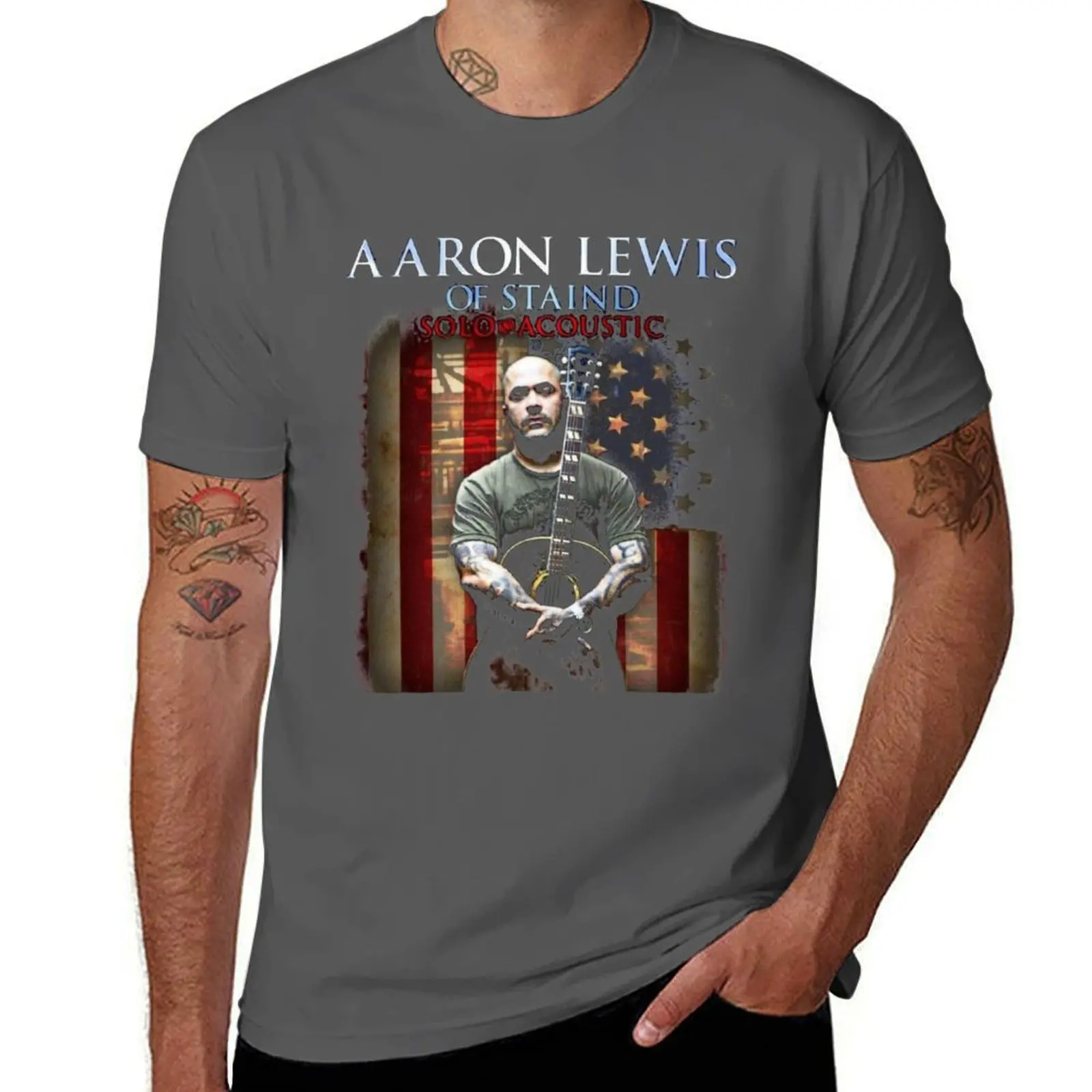 Of Staind Date Tour 2017 Aaron Lewis Miawm Mm Two 8 T-Shirt Vintage Style Printed Top
Of Staind Date Tour 2017 Aaron Lewis Miawm Mm Two 8 T-Shirt Vintage Style Printed Top