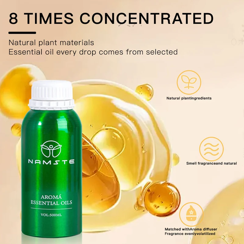 NAMSTE 500ML Perfume Fragrance Oil Essential Oil Electric Diffuser Room Home Aroma Diffuser Essential Oil air purifier Freshener
NAMSTE 500ML Perfume Fragrance Oil Essential Oil Electric Diffuser Room Home Aroma Diffuser Essential Oil air purifier Freshener