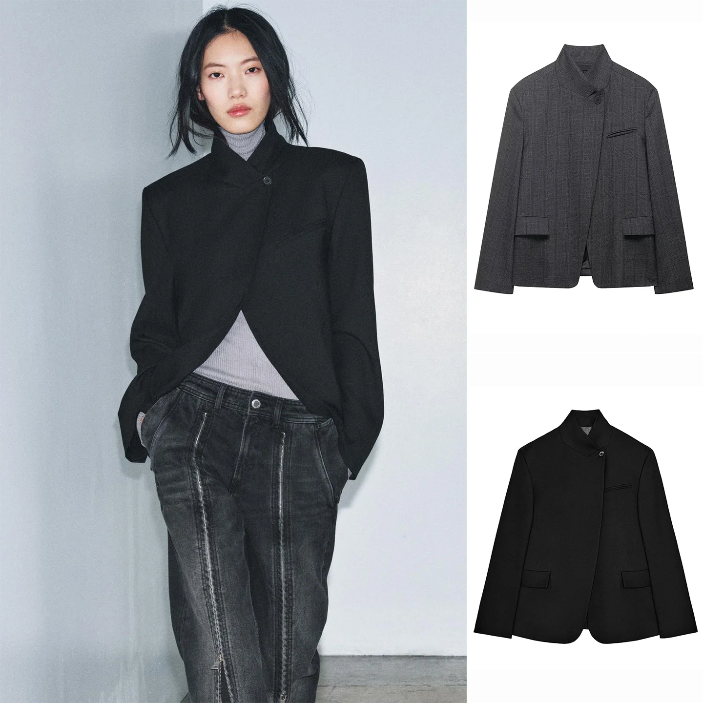 Новая женская куртка в британском стиле с высоким воротником, длинными рукавами, пуговицами и карманами, свободного кроя, из полиэфирного волокна, стандартный размер.
Новая женская куртка в британском стиле с высоким воротником, длинными рукавами, пуговицами и карманами, свободного кроя, из полиэфирного волокна, стандартный размер.