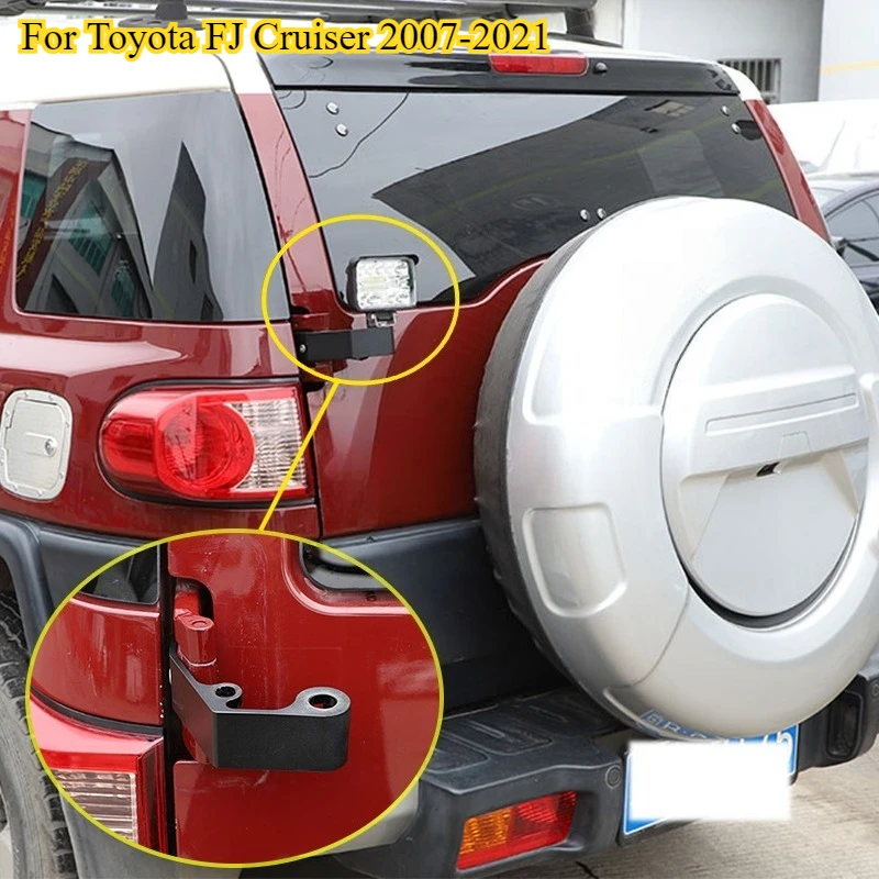 Aluminum Alloy For Toyota FJ Cruiser 2007-2021 Car Tailgate Hinge Flagpole Spotlight Antenna Bracket Off-Road Car Accessories
Aluminum Alloy For Toyota FJ Cruiser 2007-2021 Car Tailgate Hinge Flagpole Spotlight Antenna Bracket Off-Road Car Accessories