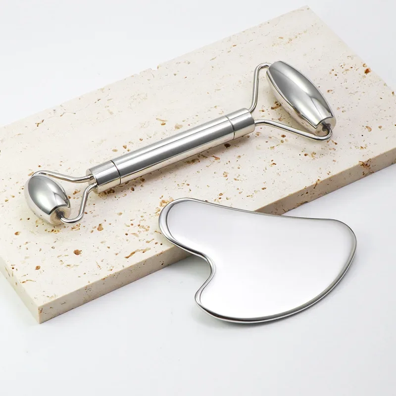 Stainless Steel Gua Sha Roller Massager Roller for Face Neck Eye Facial Massage Instrumenr Beauty Health Care Scraping Board
Stainless Steel Gua Sha Roller Massager Roller for Face Neck Eye Facial Massage Instrumenr Beauty Health Care Scraping Board