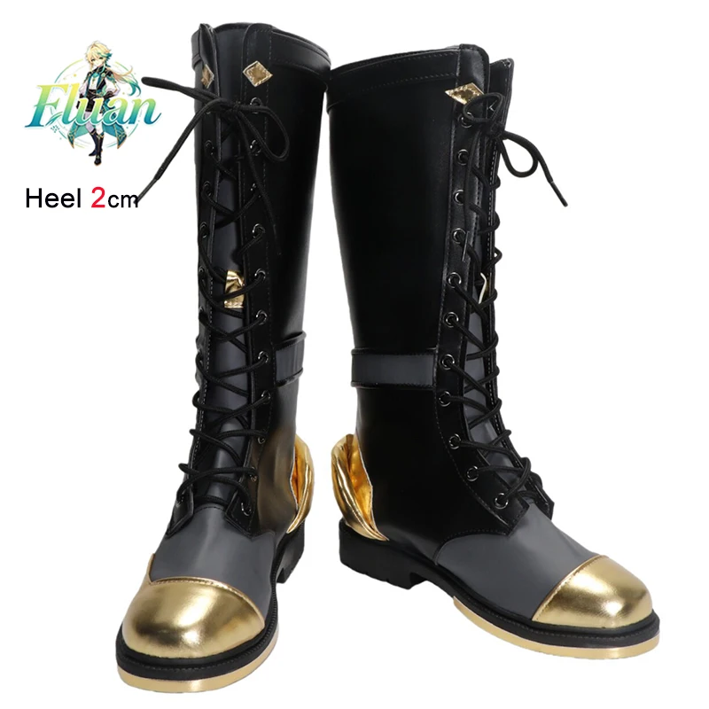 Anime Cosplay Shoes Lace Up Rivets Thick Heels Splicing Women And Men Knee High Boots Zipper Custom Costume Props Pumps Shoes
Anime Cosplay Shoes Lace Up Rivets Thick Heels Splicing Women And Men Knee High Boots Zipper Custom Costume Props Pumps Shoes