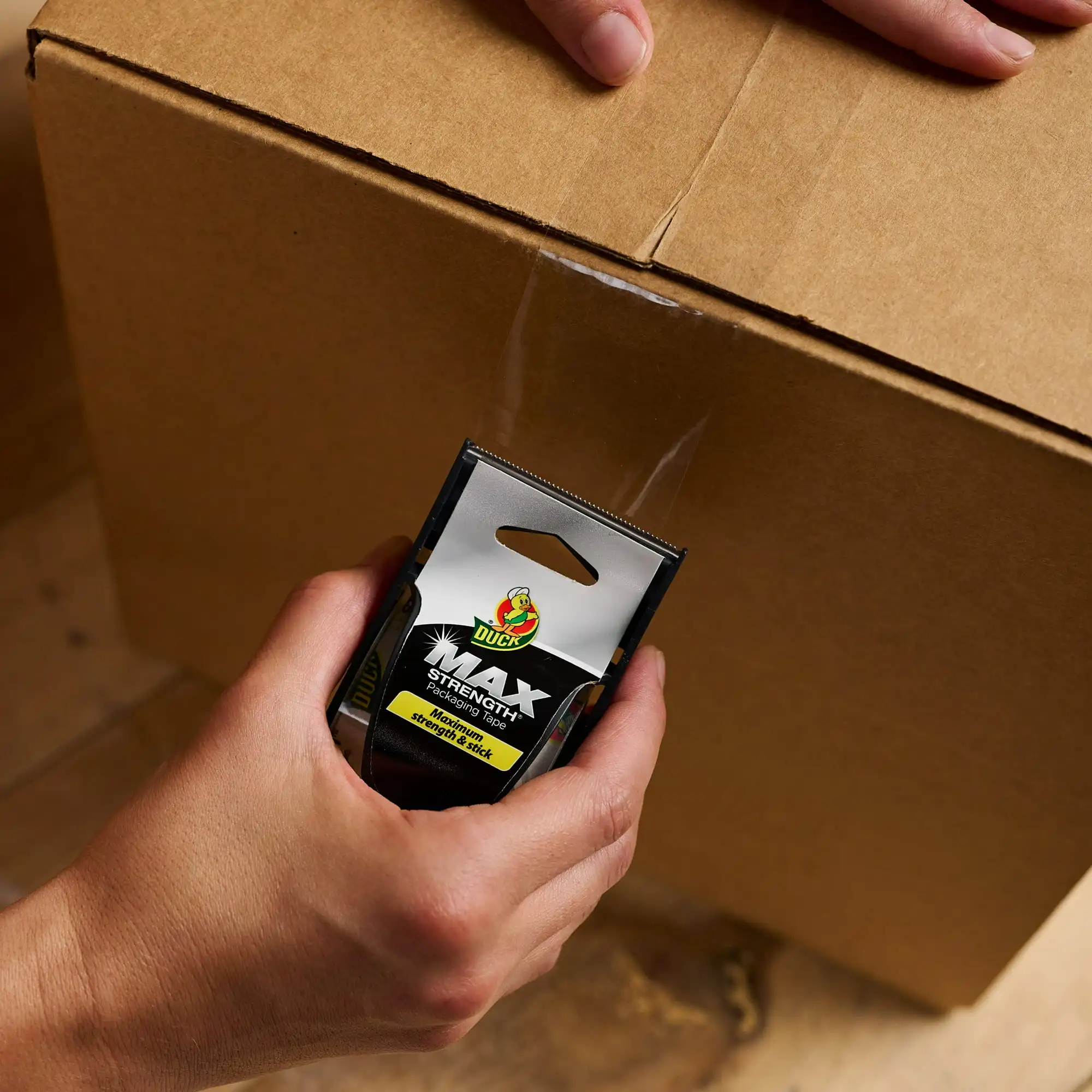 (6 упаковок) Прозрачная упаковочная лента Duck Max Strength с дозатором, 1,88 x 25 лет, 1 рулон
(6 упаковок) Прозрачная упаковочная лента Duck Max Strength с дозатором, 1,88 x 25 лет, 1 рулон