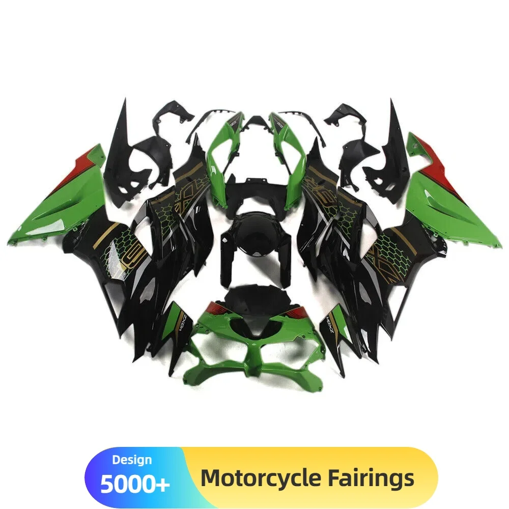 For KAWASAKI ZX6R Premium ABS Plastic Fairing Kit 2019-2023 Perfect Fit Replacement Multiple Color Options 
For KAWASAKI ZX6R Premium ABS Plastic Fairing Kit 2019-2023 Perfect Fit Replacement Multiple Color Options