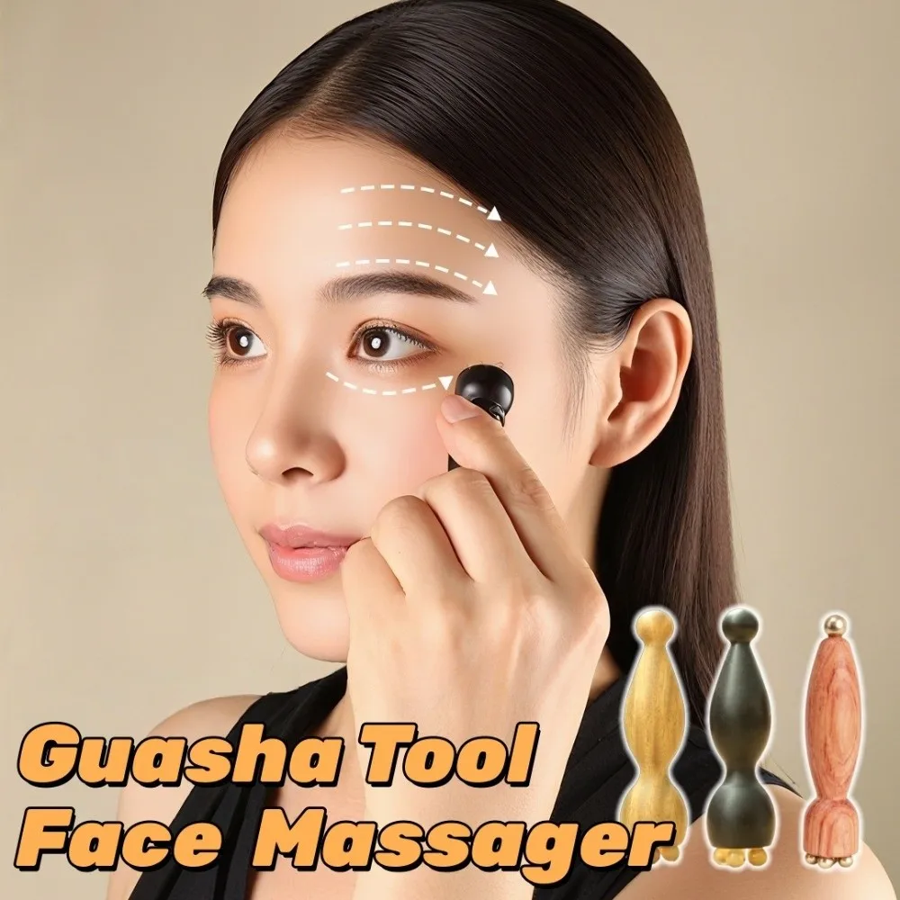 Five Beads Design Sandalwood Lotus Seedpod Massager Face Lifting and Tightening Natural Material Eye Massage Stick
Five Beads Design Sandalwood Lotus Seedpod Massager Face Lifting and Tightening Natural Material Eye Massage Stick