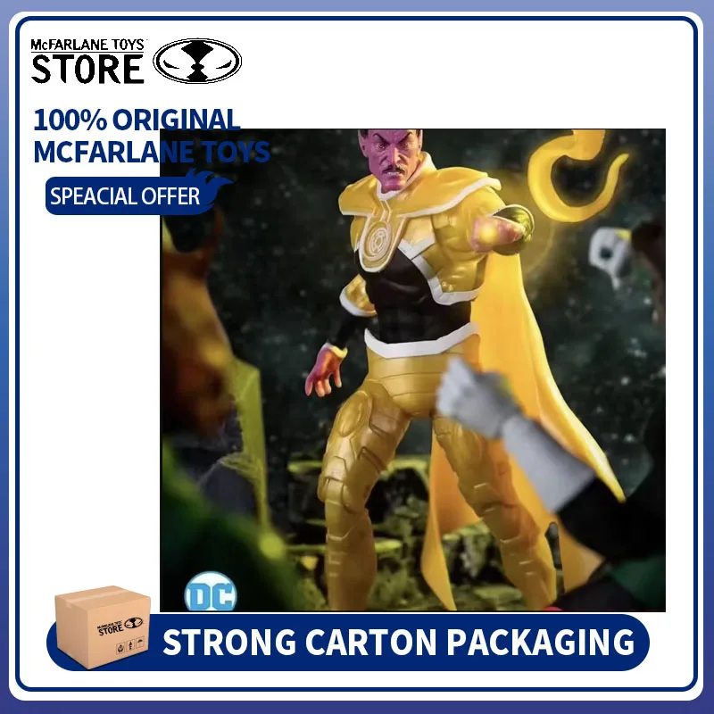 100% Genuine Mcfarlane Toys 18cm Figure DC Multiverse Sinestro (Parallax Armor) Gold Label Model Action Doll Decoration
100% Genuine Mcfarlane Toys 18cm Figure DC Multiverse Sinestro (Parallax Armor) Gold Label Model Action Doll Decoration