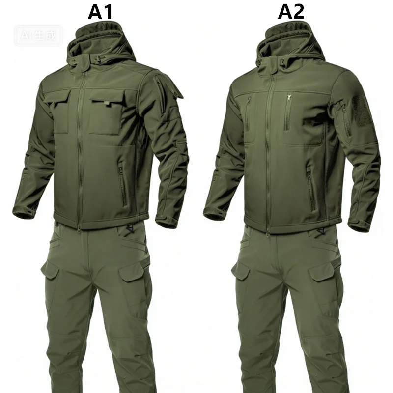 2026 New Men's Tactical Jacket Shark Skin Soft Shell Waterproof Warm Winter Coat Outdoor Hiking Hunting Fleece Lined Jacket
2026 New Men's Tactical Jacket Shark Skin Soft Shell Waterproof Warm Winter Coat Outdoor Hiking Hunting Fleece Lined Jacket