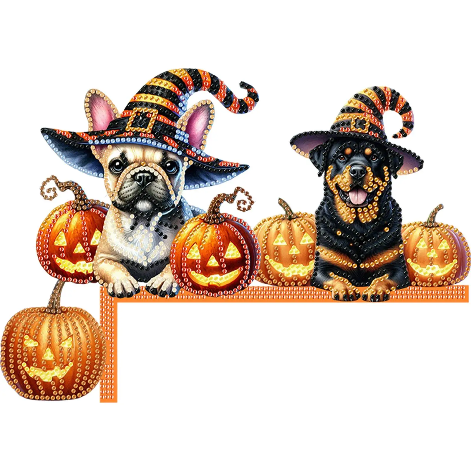 Halloween Dog Diamond Art Door Right Angle Sign for Indoor Outdoor Wall
Halloween Dog Diamond Art Door Right Angle Sign for Indoor Outdoor Wall