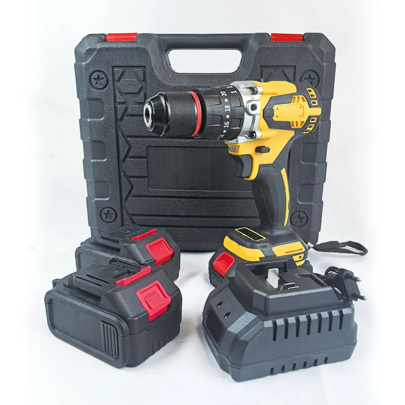 3-Speed Rechargeable 7500RPM Portable Wireless Impact Drill Set Multifunction Lithium Electric Screwdriver with Motor OEM 13 mm
3-Speed Rechargeable 7500RPM Portable Wireless Impact Drill Set Multifunction Lithium Electric Screwdriver with Motor OEM 13 mm