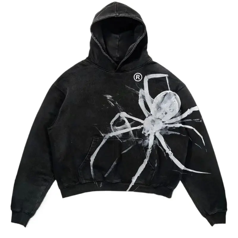 00% Cotton Gothic Men's Spider Art Print Hoodie Stand Fit Casual Sle round Ne Micro Stretch ex Suitable for Hiking
00% Cotton Gothic Men's Spider Art Print Hoodie Stand Fit Casual Sle round Ne Micro Stretch ex Suitable for Hiking