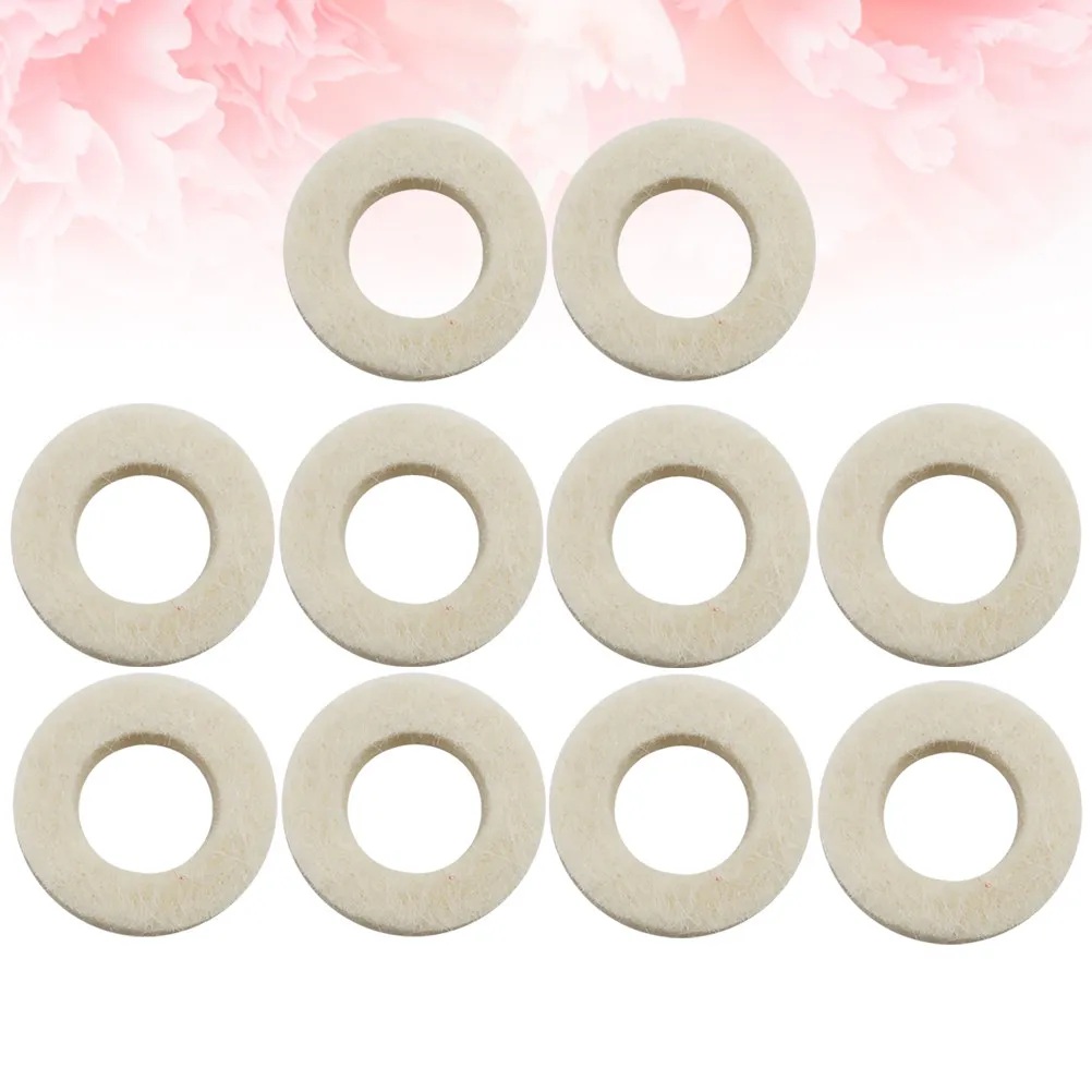 10Pcs Trumpet Felt Washers Soft Cotton Cushions Improve Service Life Trumpets Accessory Trumpet Felt Washer
10Pcs Trumpet Felt Washers Soft Cotton Cushions Improve Service Life Trumpets Accessory Trumpet Felt Washer