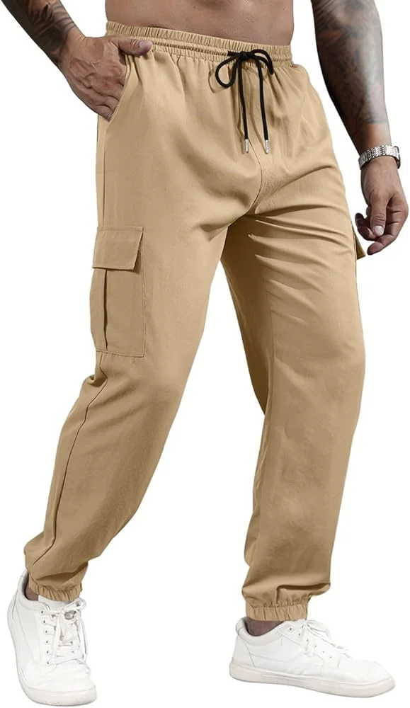 Woven fabric new hot selling solid color casual stockMen's rope tied casual sports leggings men's casual leggings men's pants
Woven fabric new hot selling solid color casual stockMen's rope tied casual sports leggings men's casual leggings men's pants