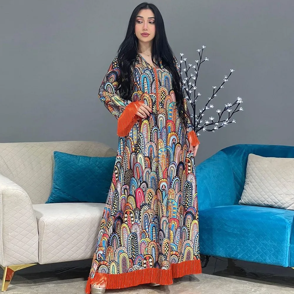 Muslim Fashion Abaya African Maxi Dresses For Women Autumn Evening Party Long Dress Africa Clothing Elegant Kaftan Muslim Dress
Muslim Fashion Abaya African Maxi Dresses For Women Autumn Evening Party Long Dress Africa Clothing Elegant Kaftan Muslim Dress