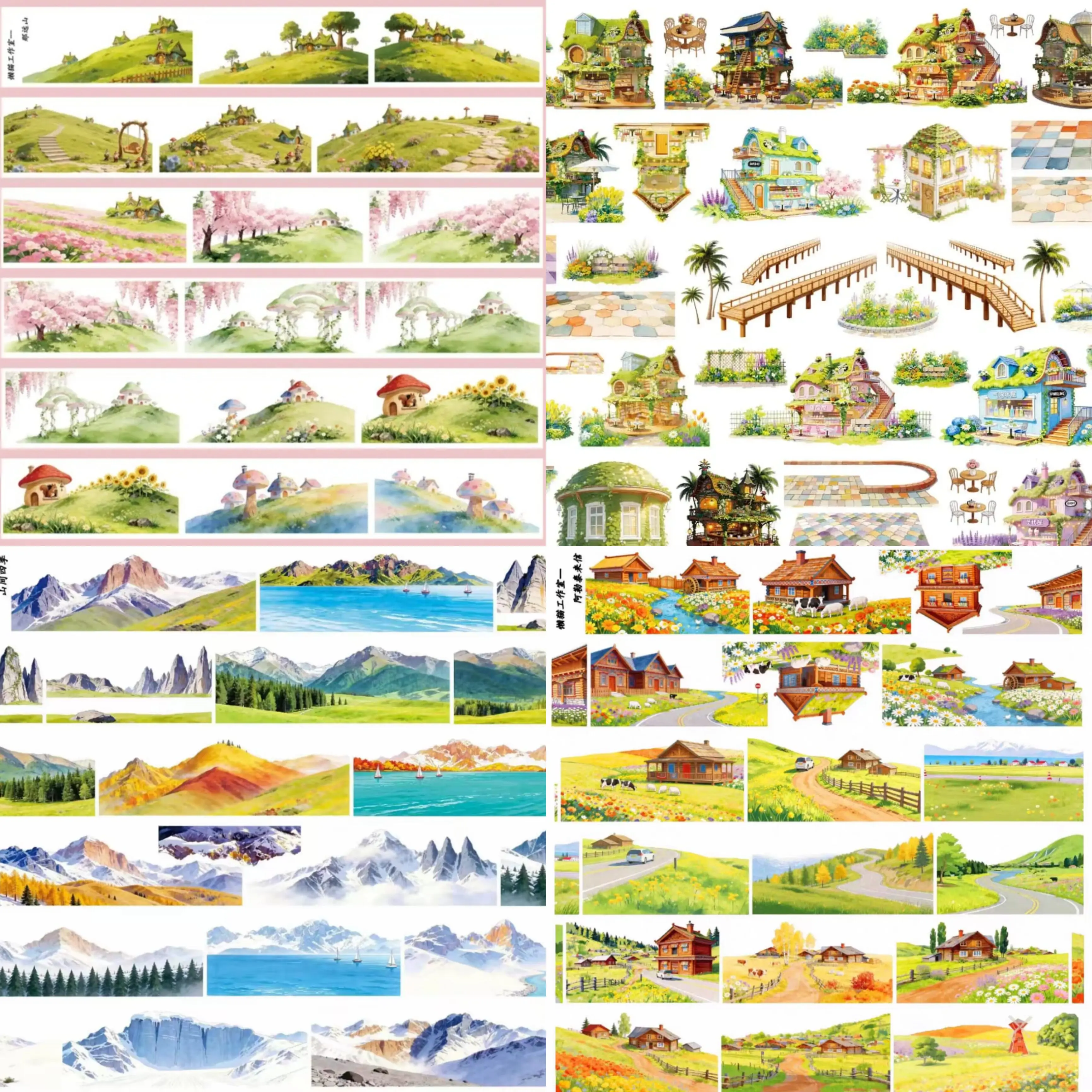 Landscape Altai Mountain Range Washi Tape For Journal DIY Scrapbooking Diary Decoration Craft Landscape Scene Masking Stickers
Landscape Altai Mountain Range Washi Tape For Journal DIY Scrapbooking Diary Decoration Craft Landscape Scene Masking Stickers