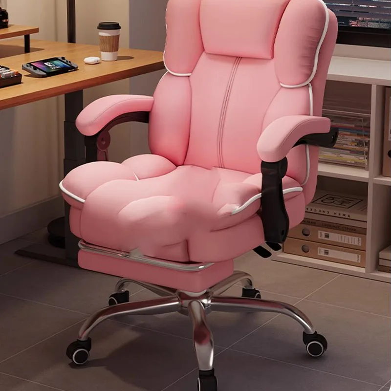 Lazy Study Office Chair Swivel Playseat Mobile Ergonomic Bedroom Office Chair Designer Computer Silla Oficina Trendy Furniture 
Lazy Study Office Chair Swivel Playseat Mobile Ergonomic Bedroom Office Chair Designer Computer Silla Oficina Trendy Furniture