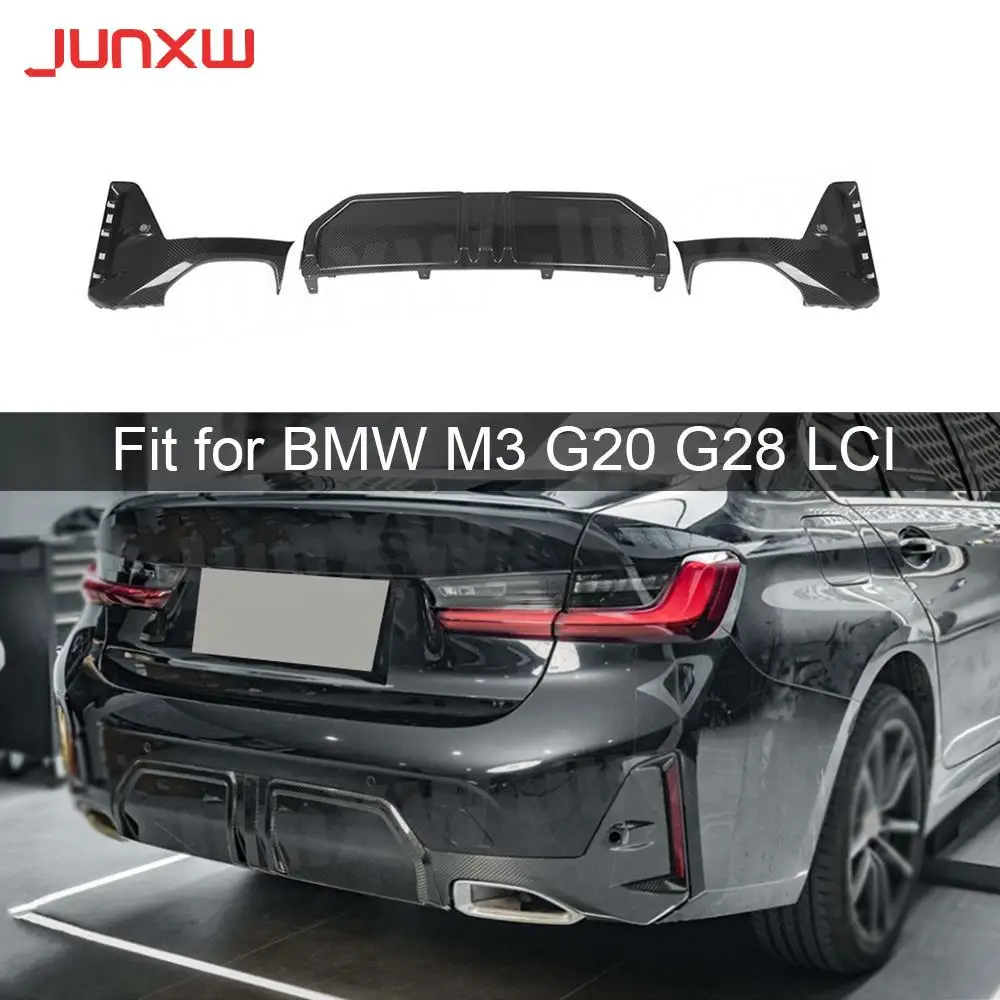 Rear Diffuser Bumper Chin Spoiler With Splitters Lips Bodykit for BMW 3 Series G20 G21 G28 LCI M Sports 2023+ Car Accessories
Rear Diffuser Bumper Chin Spoiler With Splitters Lips Bodykit for BMW 3 Series G20 G21 G28 LCI M Sports 2023+ Car Accessories
