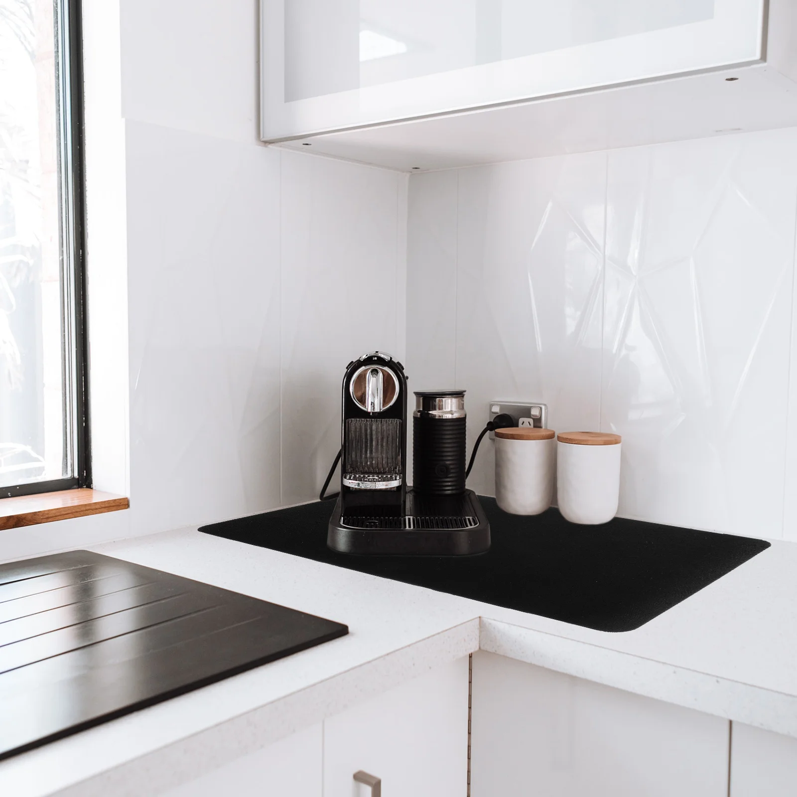 Коврик для кофемашины на столешницу, нескользящий впитывающий коврик для сушки, кухонный бар, водонепроницаемый защитный коврик
Коврик для кофемашины на столешницу, нескользящий впитывающий коврик для сушки, кухонный бар, водонепроницаемый защитный коврик